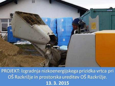 Trije veliki projekti so v polnem teku 125